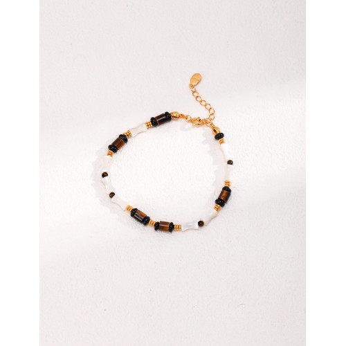 Pure Silver Tiger's Eye Bracelet