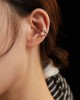 shell pearl ear cuff