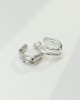 Lava Series Pure Silver Natural Ear Cuff